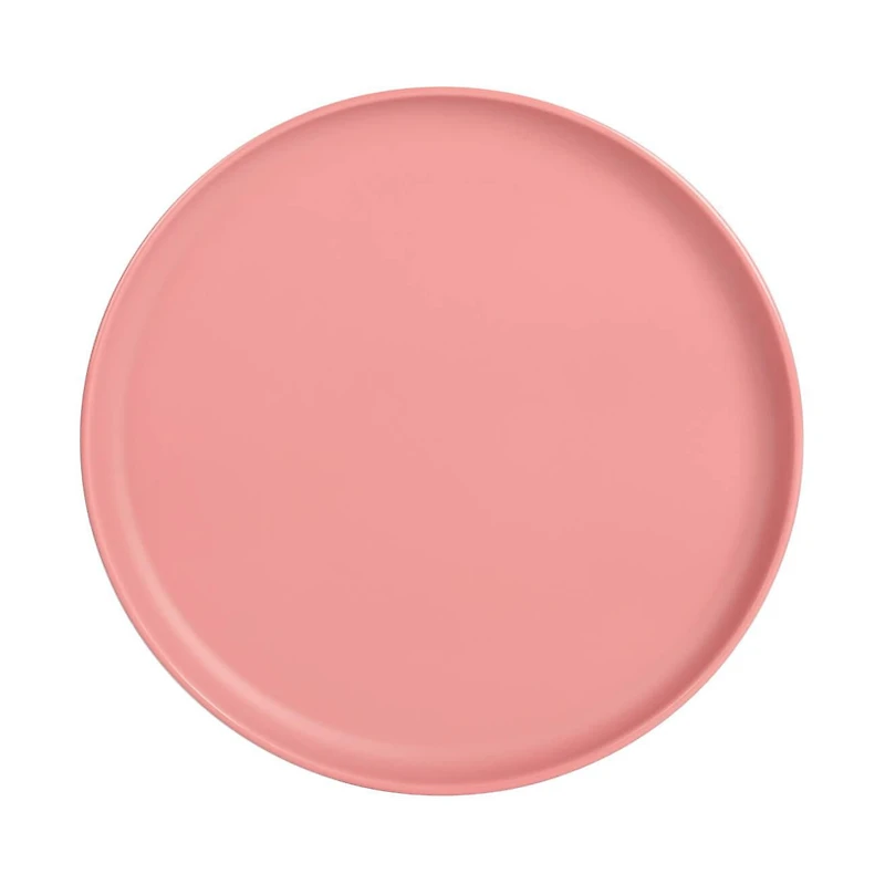 Gibson Home Canyon Crest Service de table 12 pièces en mélamine Finition rose mat