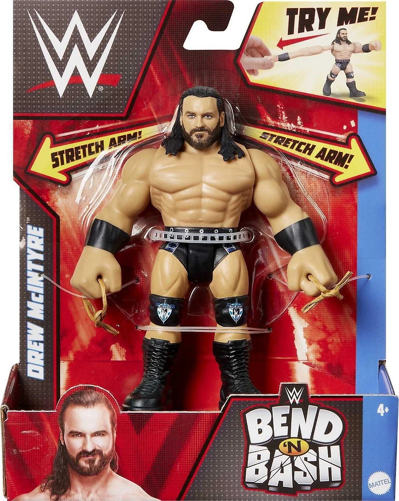 WWE – Bend 'N Bash – Figurine articulée – Drew McIntyre