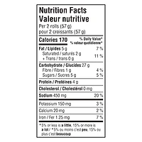 Pillsbury Ready To Bake Crescents - Reduced Fat, Dough for 8, 227 g