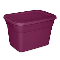 Sterilite 38  Liter Tote  - Violet Magenta