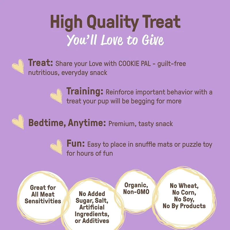 Cookie Pal Sweet Potato & Flaxseed Biscuits 300g