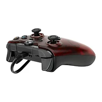 PDP Gaming Wired Controller: Crimson Red - Xbox Series X|S, Xbox One, Xbox, Windows 10, 049-012-NA-RD Xbox Series X/S