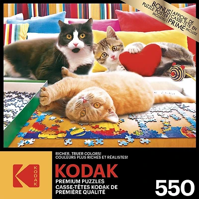 Casse-tête Kodak de 550 pièces - Casse-tête Chatons Casse-tête Kodak Prem 550 pièces
