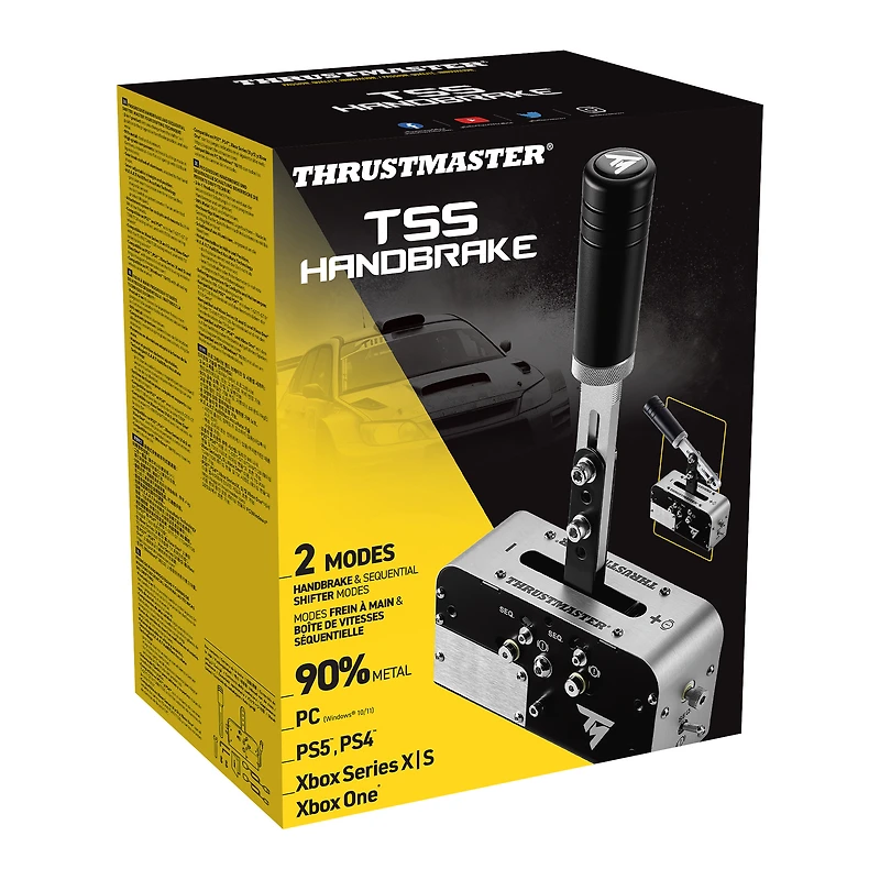 Thrustmaster TSSH Sequential shifter & handbrake (Compatible with PS5, PS4, XBOX Series X/S, One, PC)