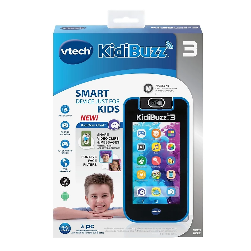 VTech KidiBuzz 3 - Cell Phones for Kids,  English Version