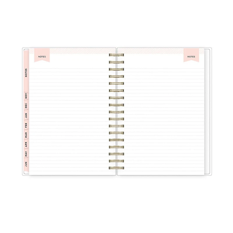Agenda hebdomadaire/mensuel Day Designer Daisy Blush, format moyen, année 2021-2022