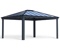 CANOPIA by PALRAM Dallas Ensemble de gazebo 14 pi x 16 pi - Gris