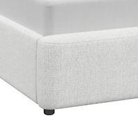 Better Homes & Gardens Juliet King Boucle Platform Bed, Ivory