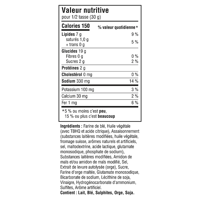 RITZ Swiss Cheese Crackers