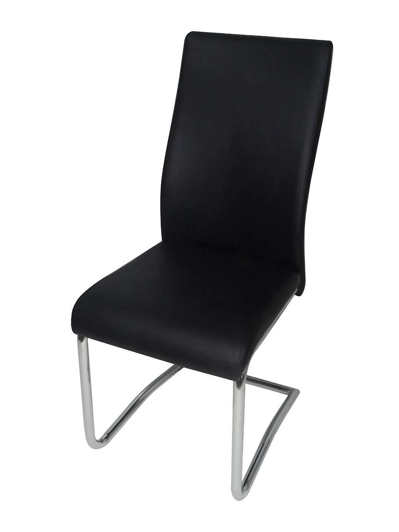 Chaise de salle à manger Accord canadienne noire (Ensemble de 2)