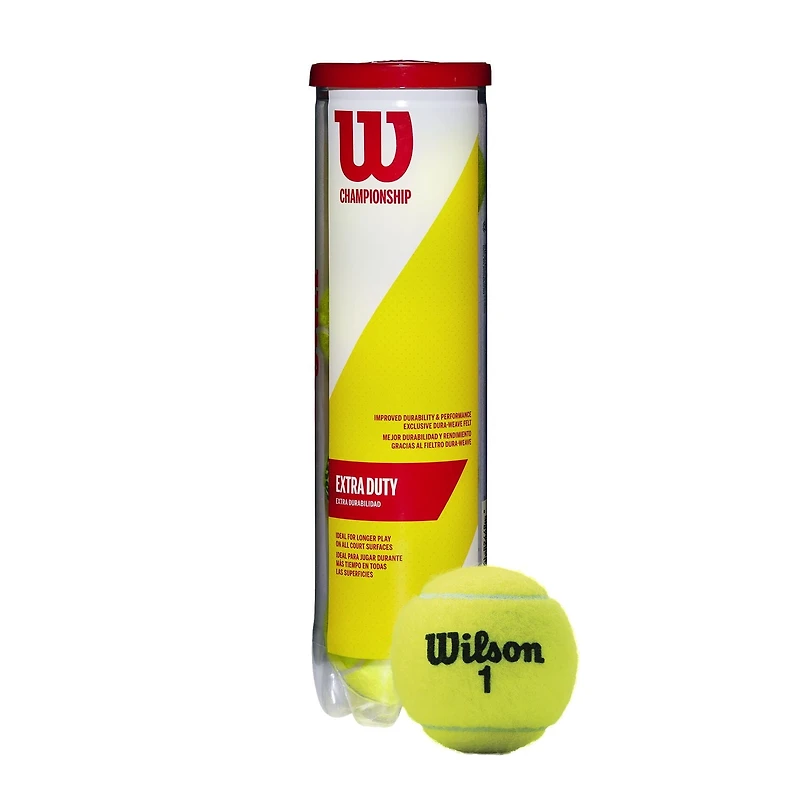 Wilson Championship Extra Duty Tennis Ball., Championship Tennis Ball