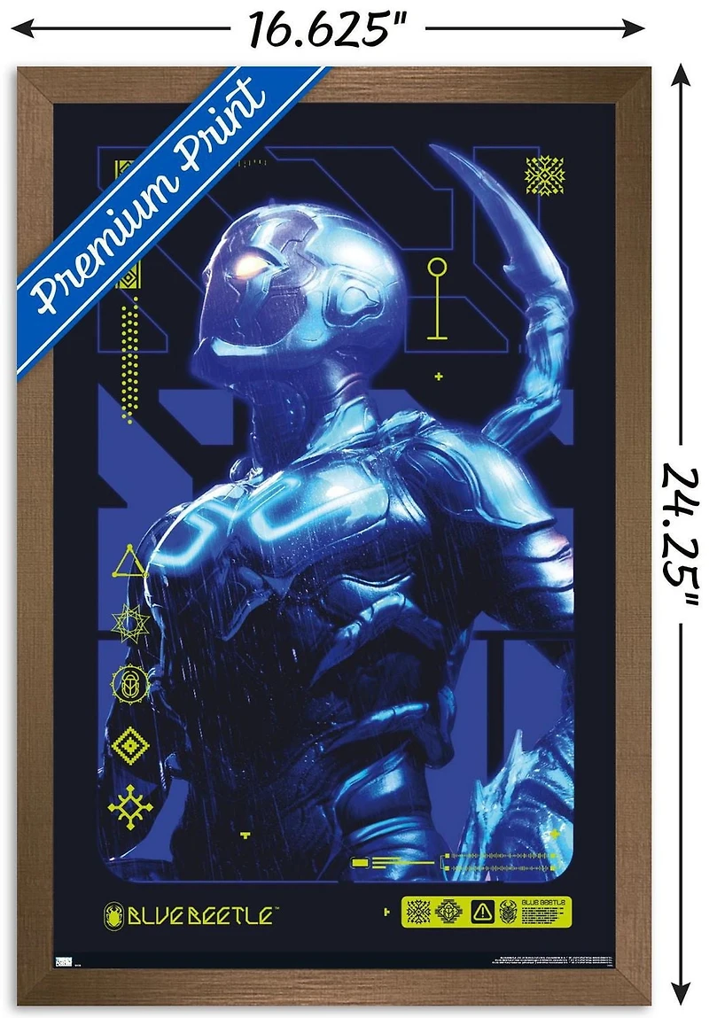 DC Comics Movie Blue Beetle - Biotech Wall Poster, 22.375" x 34"