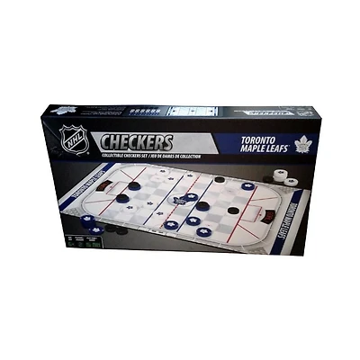 Jeu de dames à collectionner Maple Leafs de Toronto de la LNH