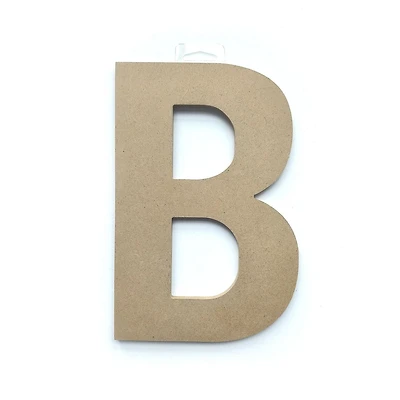 Lettre B en bois du décor Lerman Lettre B en bois