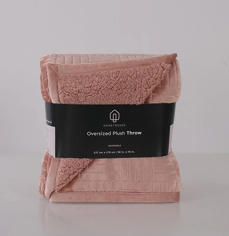 Oversized Plush Throw