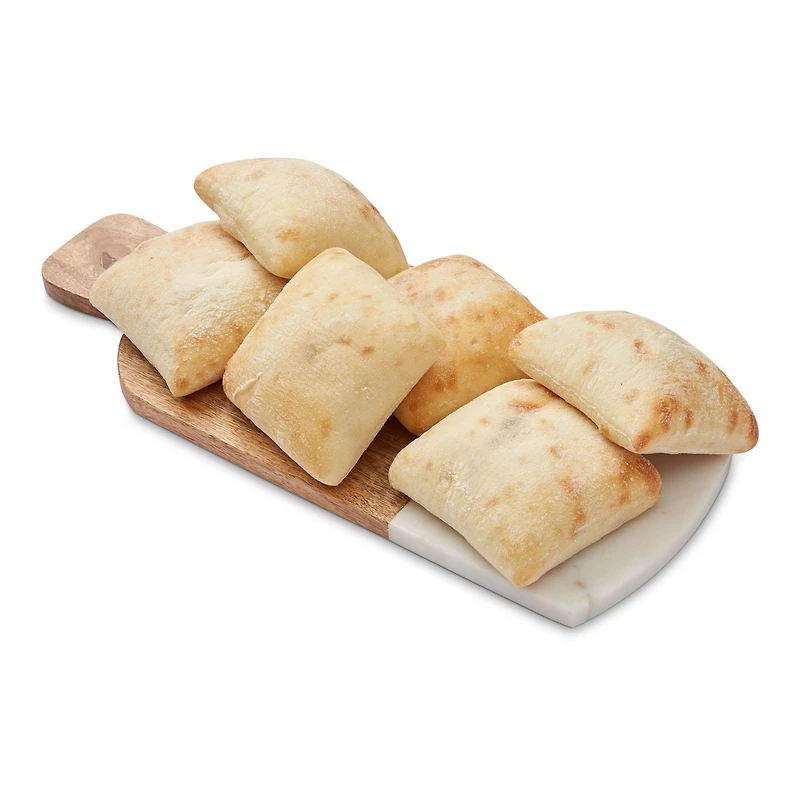 Petits Pains Ciabatta Mon marché fraîcheur 6 morceaux, 500 g