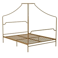 Lit à baldaquin en métal Novogratz Camilla