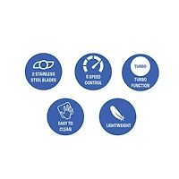 Mélangeur à main Westinghouse Collection Faux Bois