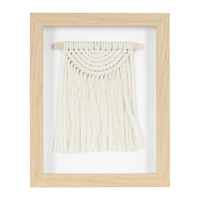 Œuvre d'art encadrée de Macramé tissé Design 3 hometrends