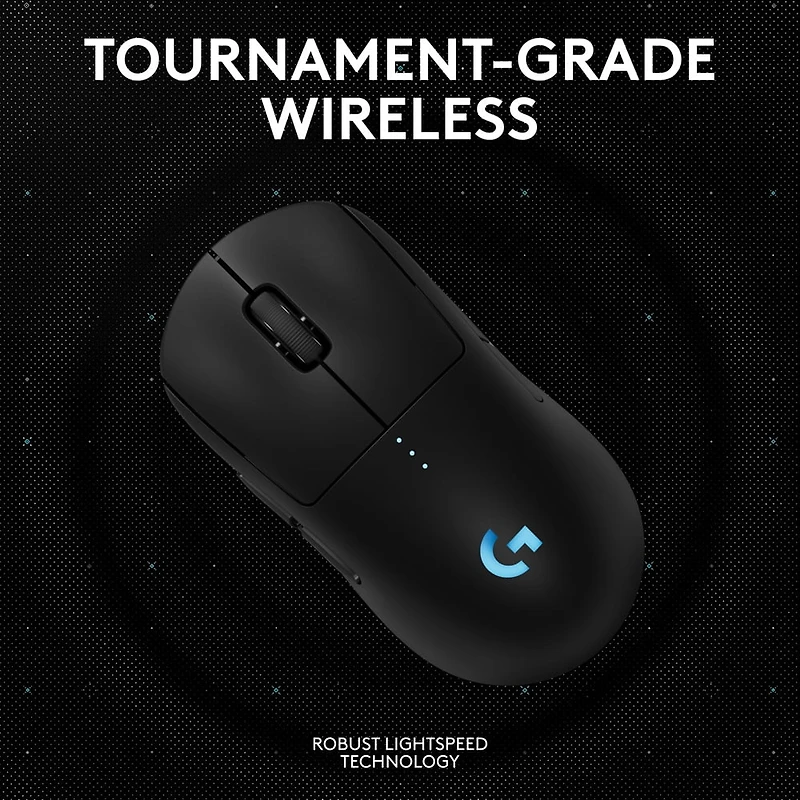 Logitech PRO 2 LIGHTSPEED Wireless Ambidextrous 44K DPI Sendor Gaming Mouse