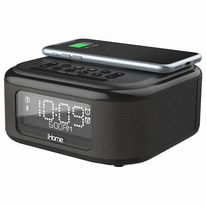 iHome Bluetooth Stereo Dual Alarm Clock with Speakerphone