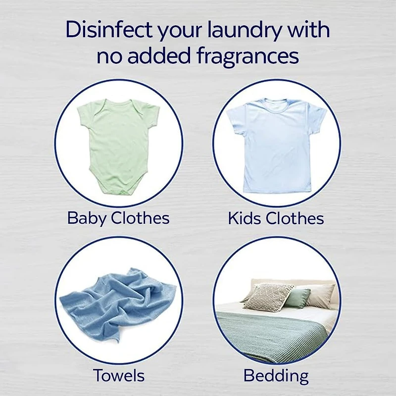 Lysol Laundry Disinfectant, Odour Eliminator, 0% Bleach, Eliminates germs that detergents may leave behind, 1.2 L