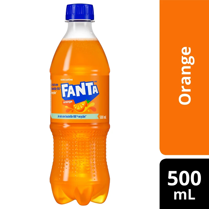 Fanta Orange Bouteilles, 500 mL 500 ml