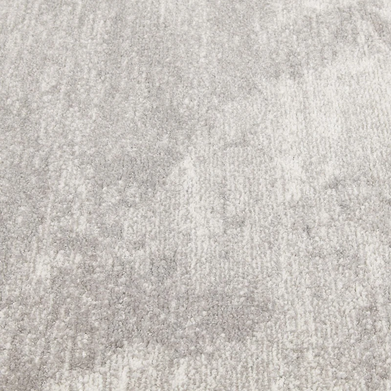 Rug Ease Infinity Grey Machine Washable Area Rug
