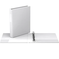 Super économie, Reliure à anneaux en “D” inclinés po