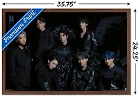 BTS - MOS7 - Wings Wall Poster, 14.725" x 22.375" Framed