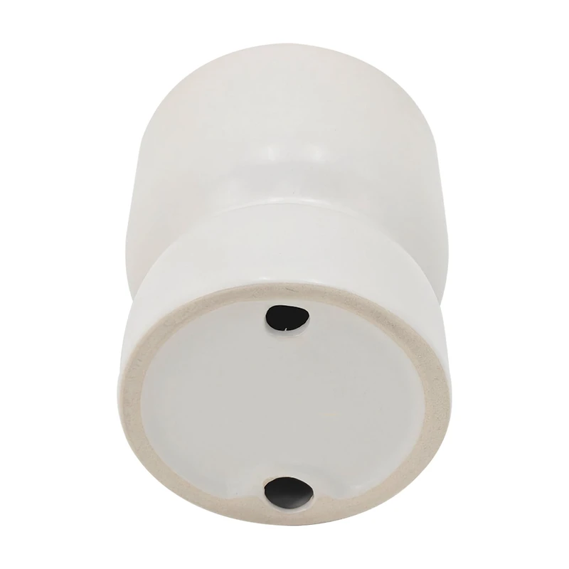 Bougeoir pilier en céramique blanc Mainstays Intérieur