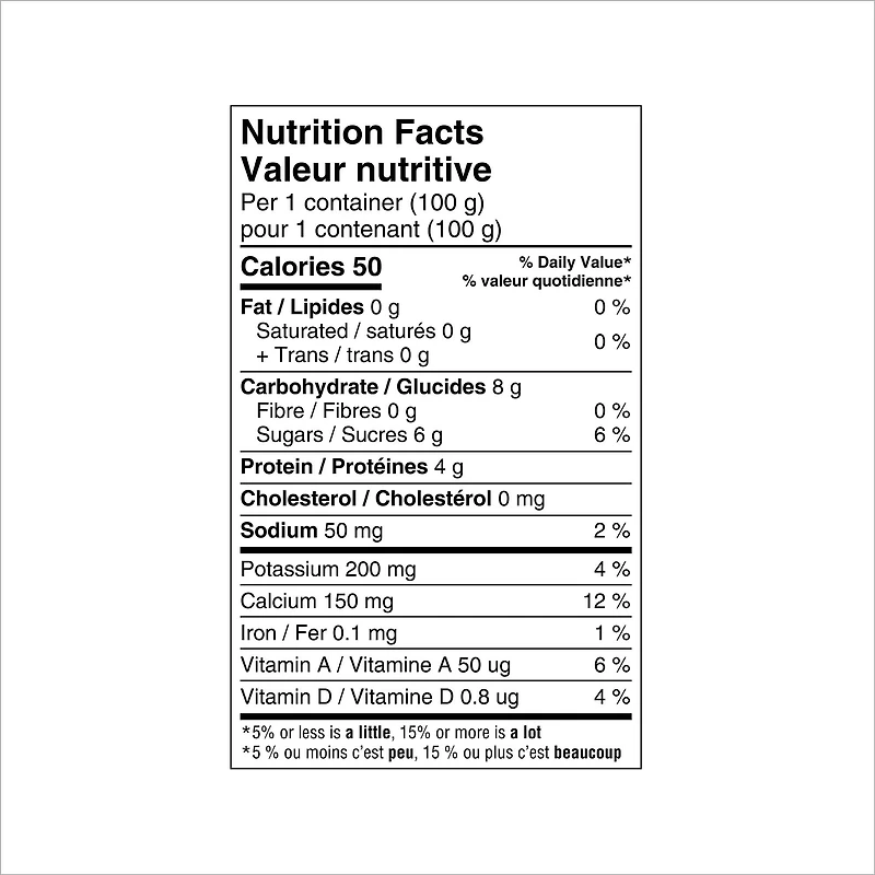 Activia Yogourt probiotique, bleuets et vanille 12 x 100 g