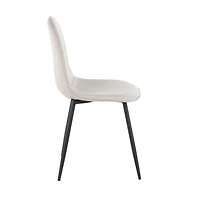 Chaise de salle à manger Pebble de LumiSource, Ensemble de 2