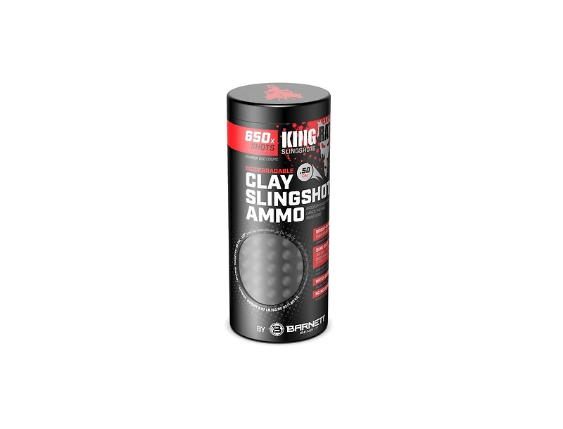 Barnett King Rat Slingshots Clay Slingshot Ammo, Slingshot Ammo