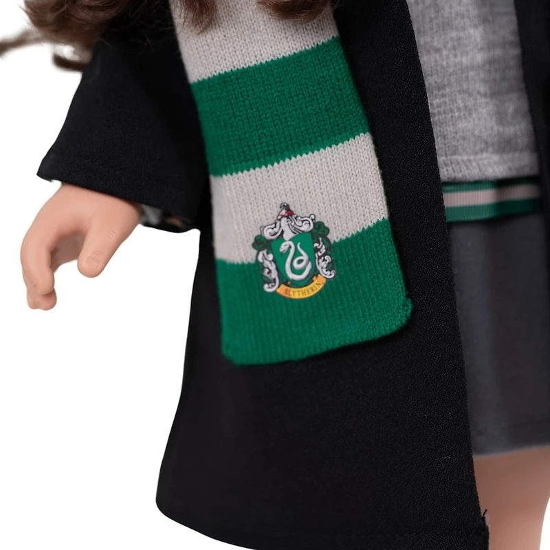 My Life As Harry Potter Slytherin Posable 18-inch Doll, Brunette Hair, Brown Eyes