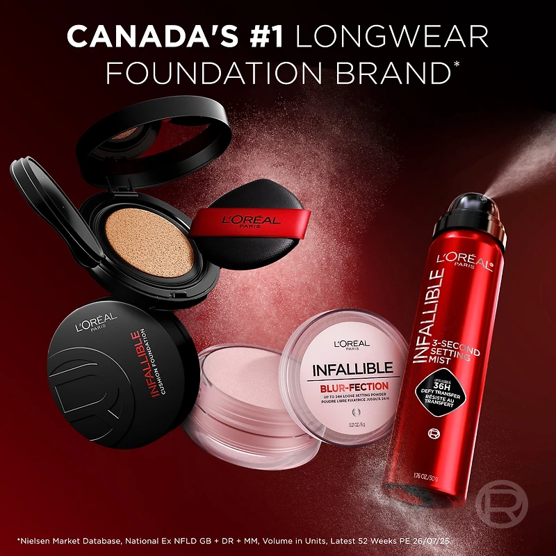 L'Oréal Paris Infallible Fresh Wear Cushion Foundation, up to 24H Breathable Coverage, C220,