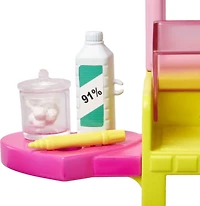 Barbie-Skipper Premiers Jobs Coffret Snack-Bar, avec accessoires