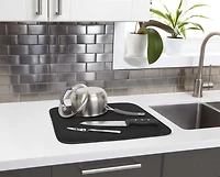 Tapis sec grand format 18 x 24 1/6 noir Tapis sec grand format  noir