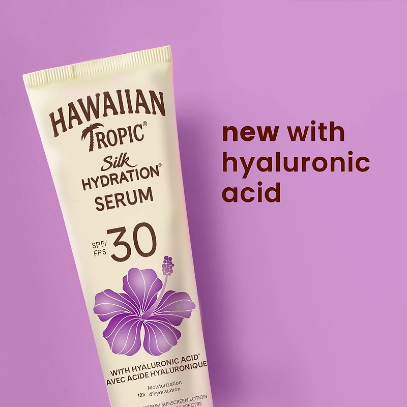 Hawaiian Tropic Silk Hydration Sunscreen Lotion Serum SPF 30, Serum