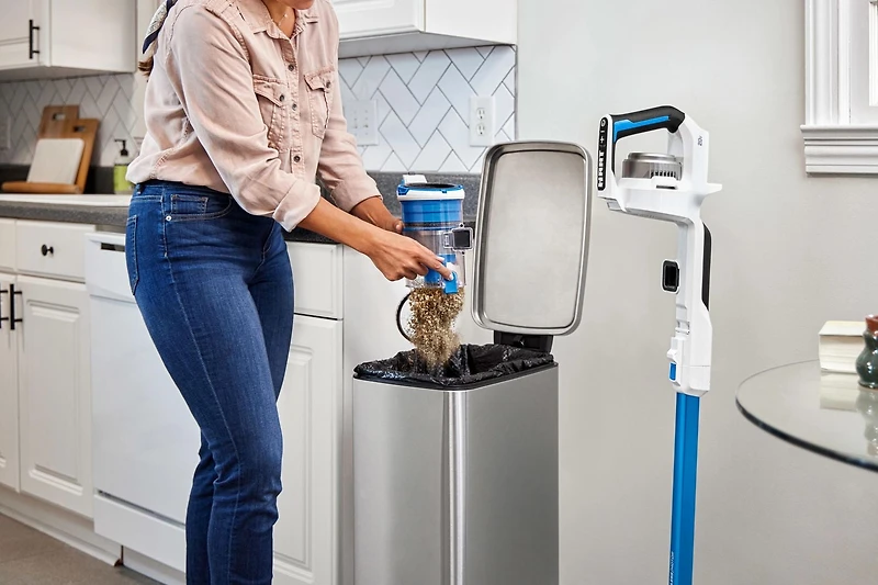 HART 20-Volt Cordless Vertical Stick Vacuum Kit With Brushless Motor
