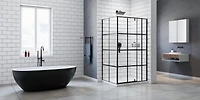 A&E Bath and Shower LAYLA BLACK-NF Bathtub