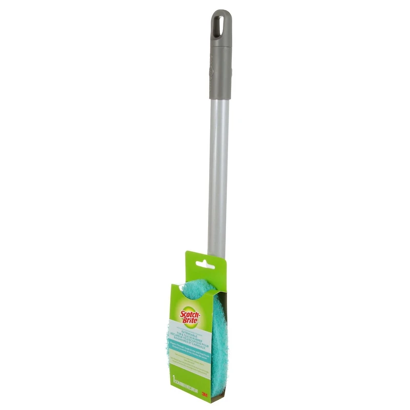 Scotch-Brite® Non-Scratch Extendable Tub and Tile Scrubber, 1/Pack, Tub and Tile Scrubber