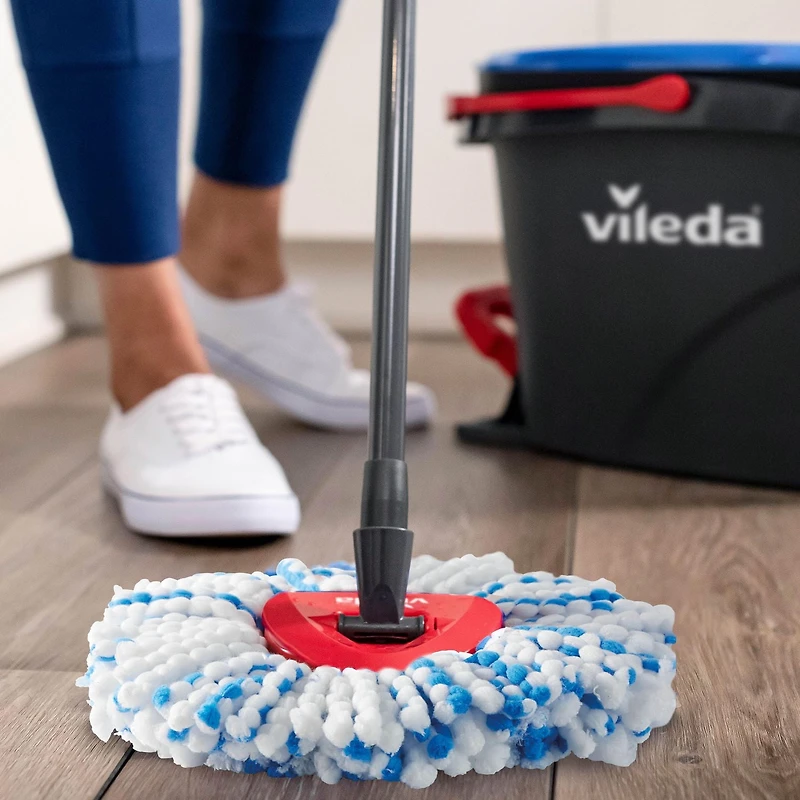 Vileda RinseClean™ Deep Clean Tête Vadrouille de Remplacement Tête lavable et réutilisable