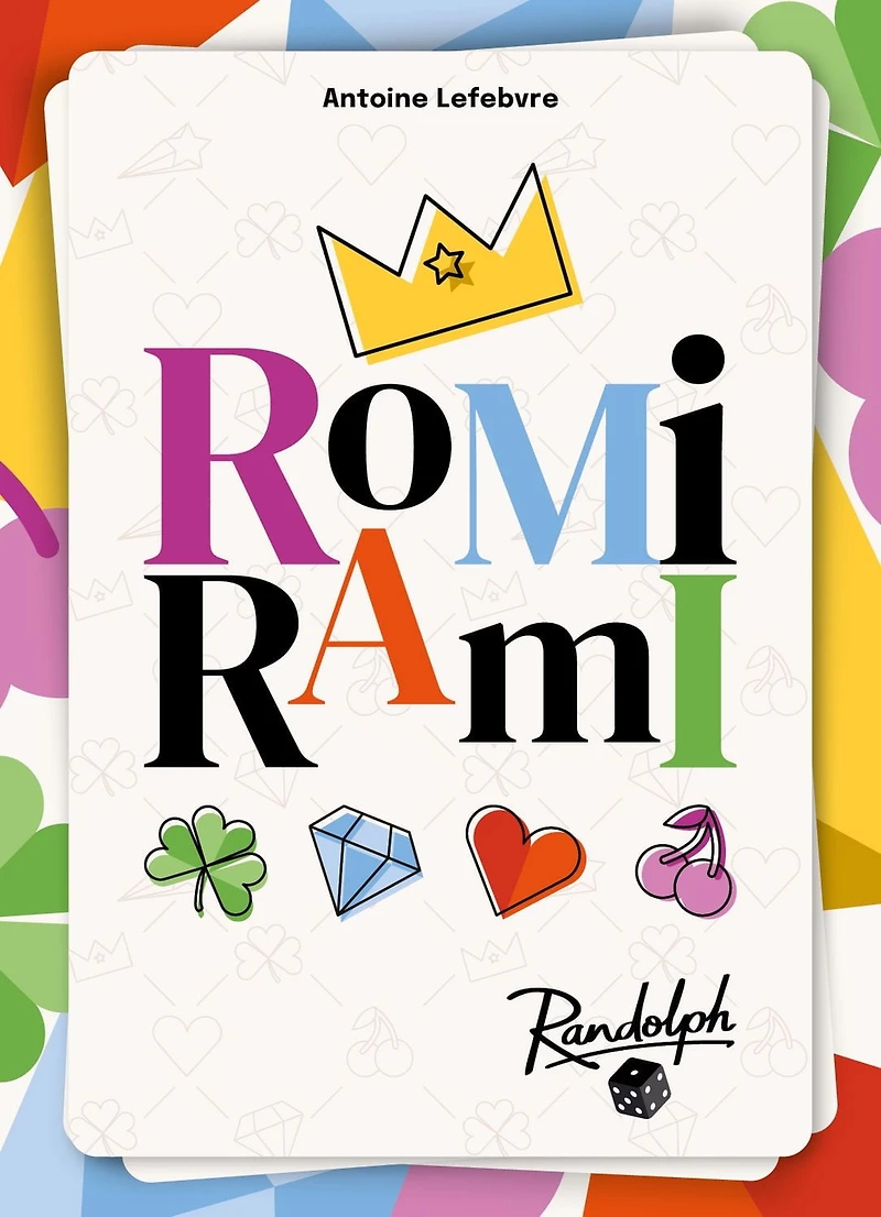 Romi Rami - FR - Boardgame - Randolph, Family of ‘Rummy’ games