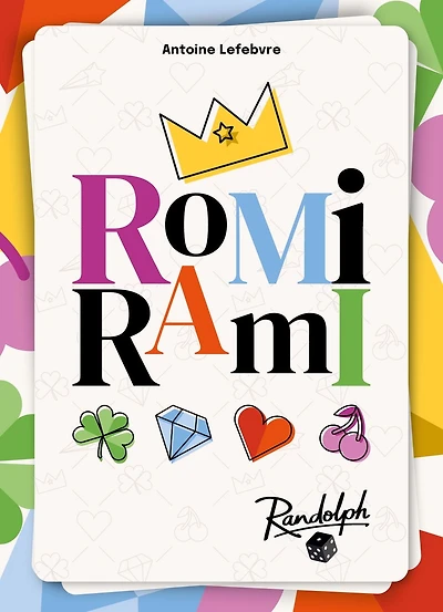 Romi Rami - FR - Boardgame - Randolph, Family of ‘Rummy’ games