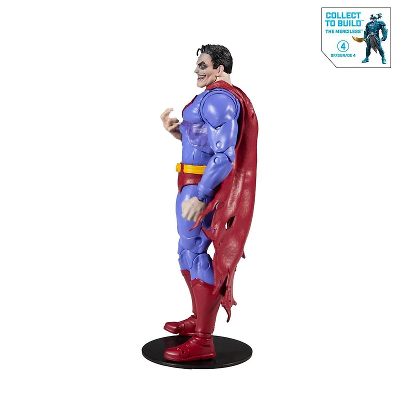 McFarlane Toys - DC Multiverse - Superman (The Infected) Action Figure with Build-A Parts for 'The Merciless' Figure