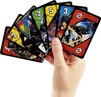 UNO Ultimate Marvel Card Game with 4 Collectible Foil Cards