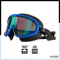 Dolfino Pro Orbit Masque de sports nautiques pour adultes - Bleu Masque adulte
