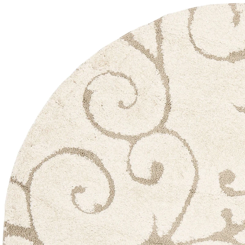 SAFAVIEH Florida Douglas Floral Vines Shag Area Rug