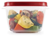 Rubbermaid Ensemble Contentants Easy Find Lids 38-Pièces, Rouge